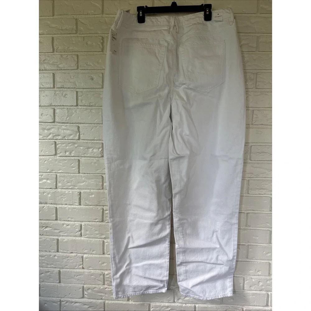 Good American‎ 90s Relaxed White Jeans Size 15 New With Tags